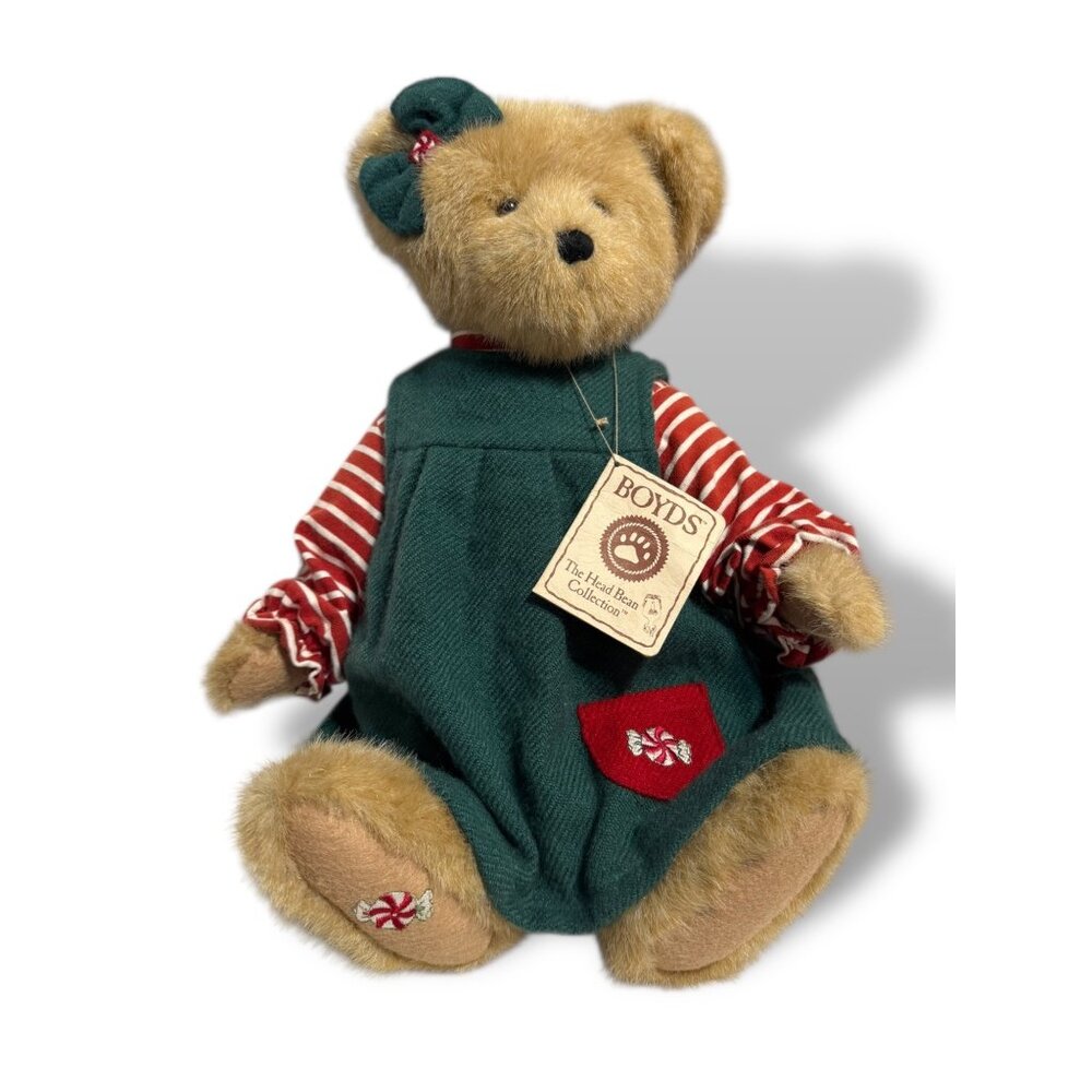 Boyds Bears Best Dressed Series - Speara Mintley #904212 Plush Bear 14”